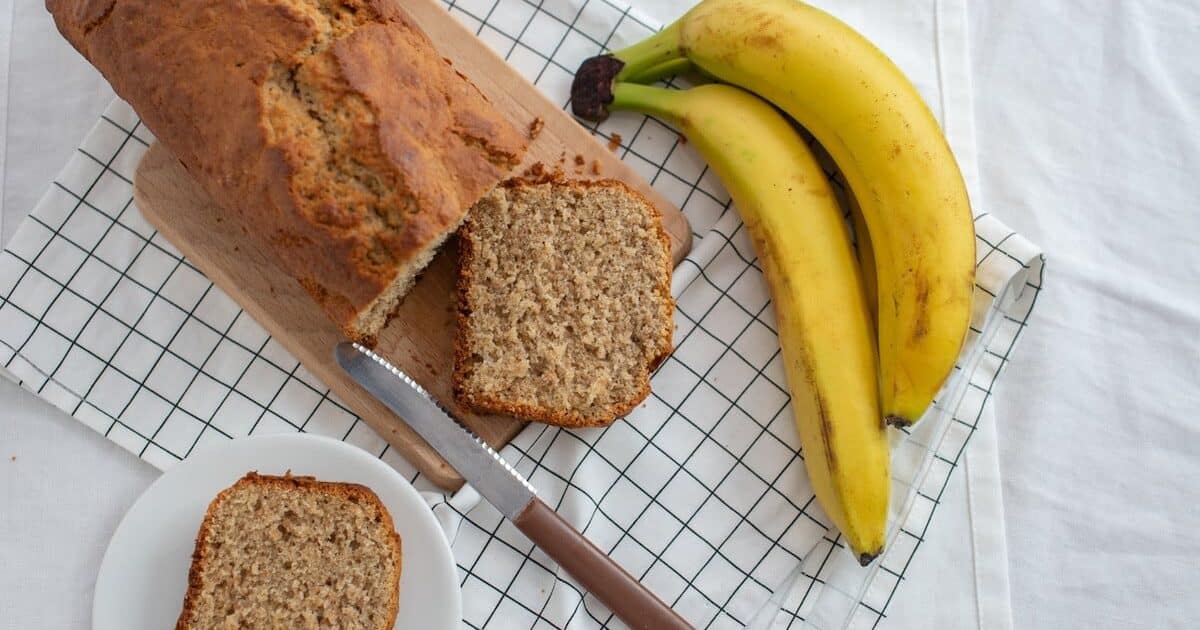 Banana bread anti-waste: the soft recipe for 6 people