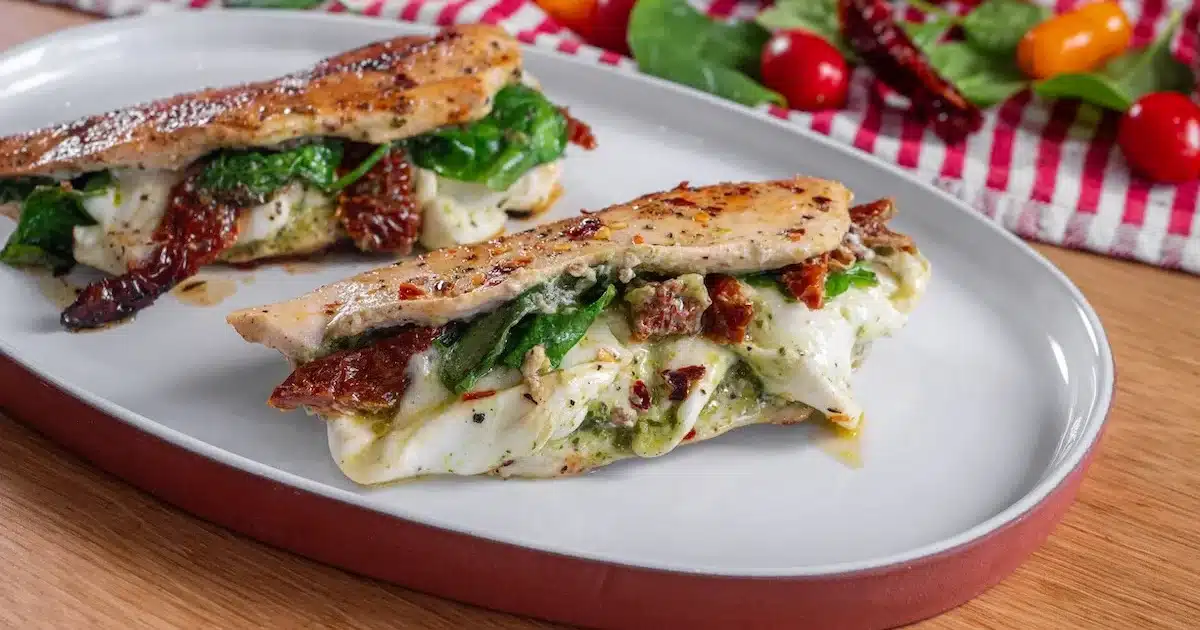 Get Inspired by Italian Flavors with This Easy-to-Make Stuffed Chicken Cutlet!