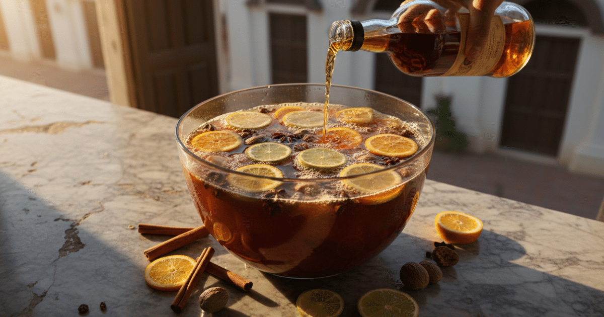 How to Make Rum Punch