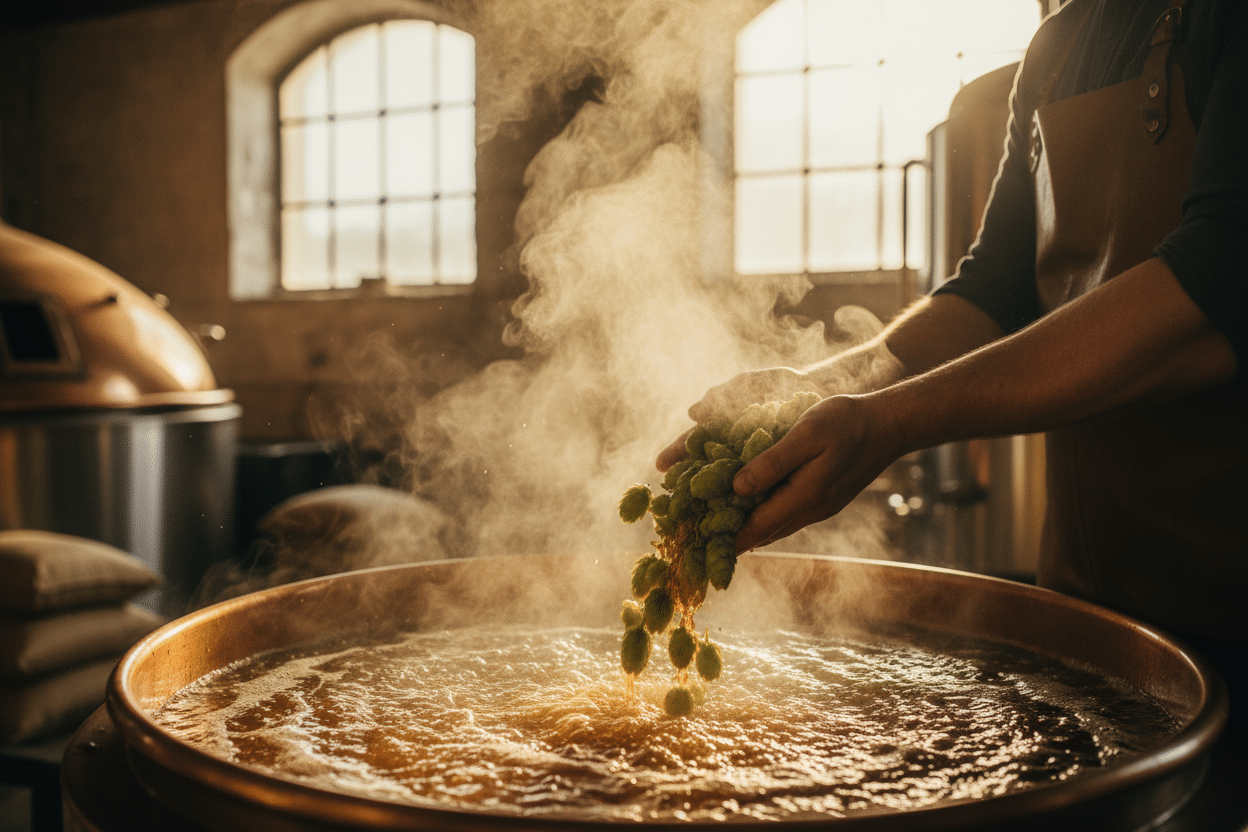 How hop additions during brewing shape the final beer